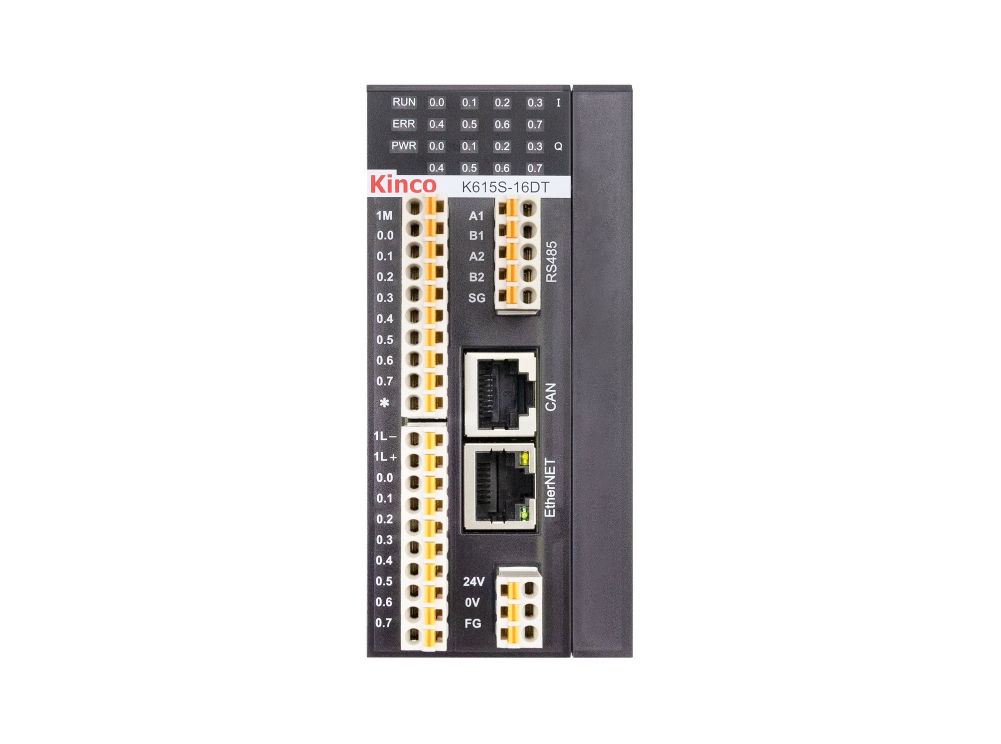 Kinco Programmable I/O extension-K6S-16 with input-output transistor and relay Kinco Programmable I/O extension-K6S-16 with input-output transistor and relay